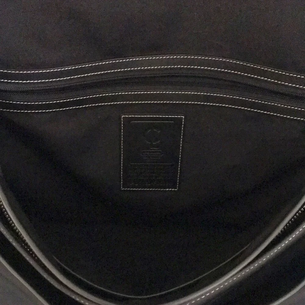 Coach Unisex Messenger Bag Black